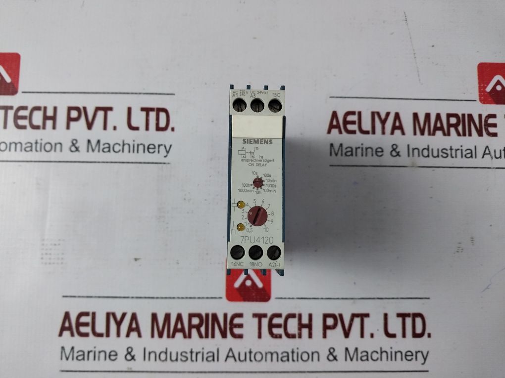 Siemens 7pu4120 Time Relay - Aeliya Marine