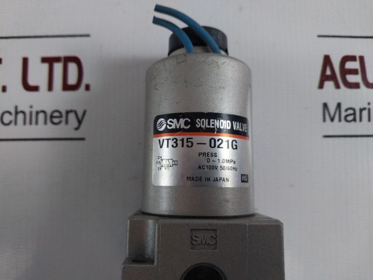 Smc Vt315 021g Solenoid Valve Aeliya Marine