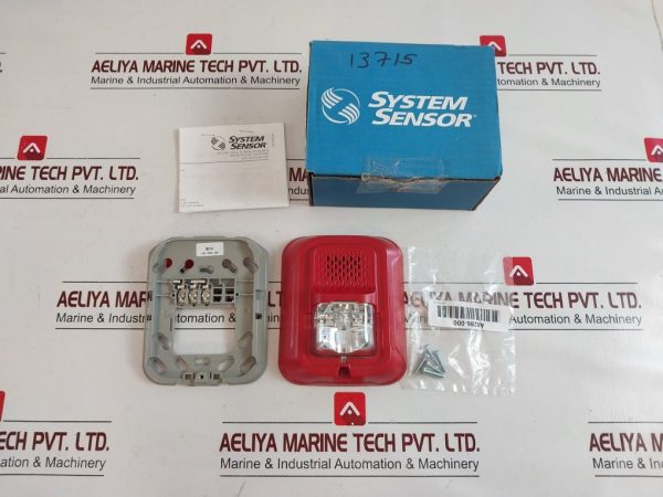 System Sensor P2rl-p Wall Horn Red - 65070
