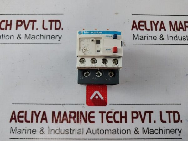 TELEMECANIQUE SCHNEIDER LRD 22 THERMAL OVERLOAD RELAY