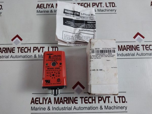 TIME MARK 258B 3-PHASE MONITORING RELAY