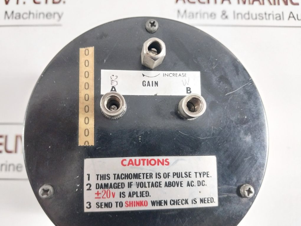 Toyo Keiki Dvf-11 0 To 25 X100 Rpm Meter - Image 7