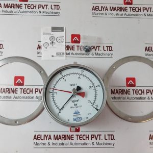 Wika En 837-1 Pressure Gauges 0 To 25 Bar