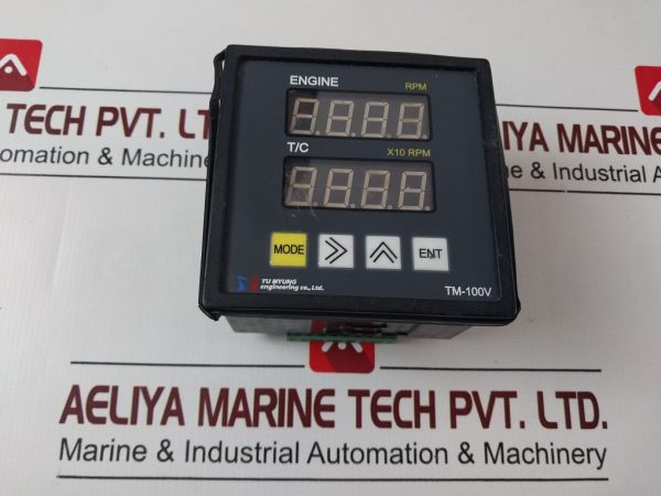 Yu Myung Tm-100v Digital Panel Tachometer