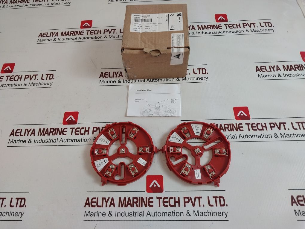 Ziton Spb-2r Red Plug In Base