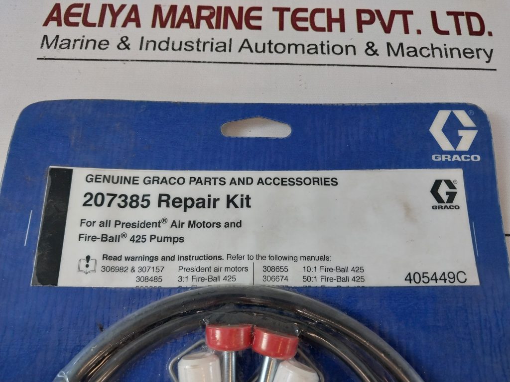 Graco 207385 Air Motor Repair Kit - Aeliya Marine