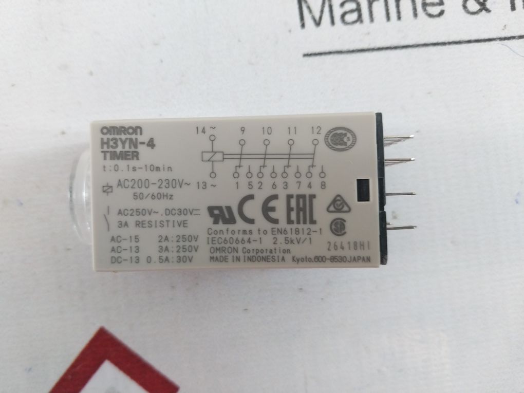 Omron H3yn-4 Timer 0.1s-10min - Image 9