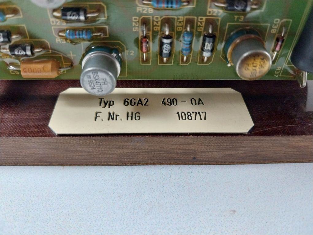 Siemens 6ga2 490-0a Automatic Voltage Regulator - Image 11