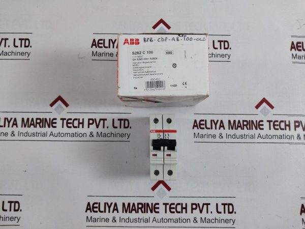 Abb S282 C 100 Circuit Breaker