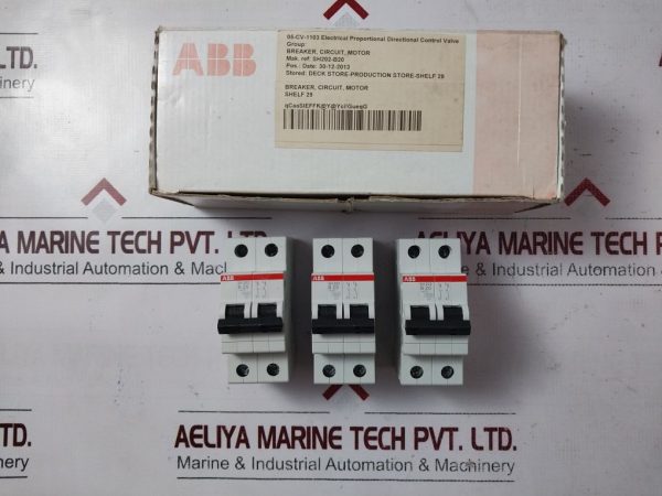 ABB SH202-B20 MINIATURE CIRCUIT BREAKER