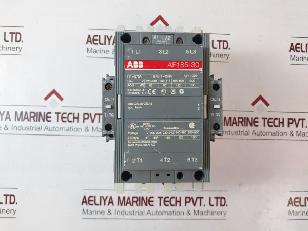 ABB AF185-30 CONTACTOR