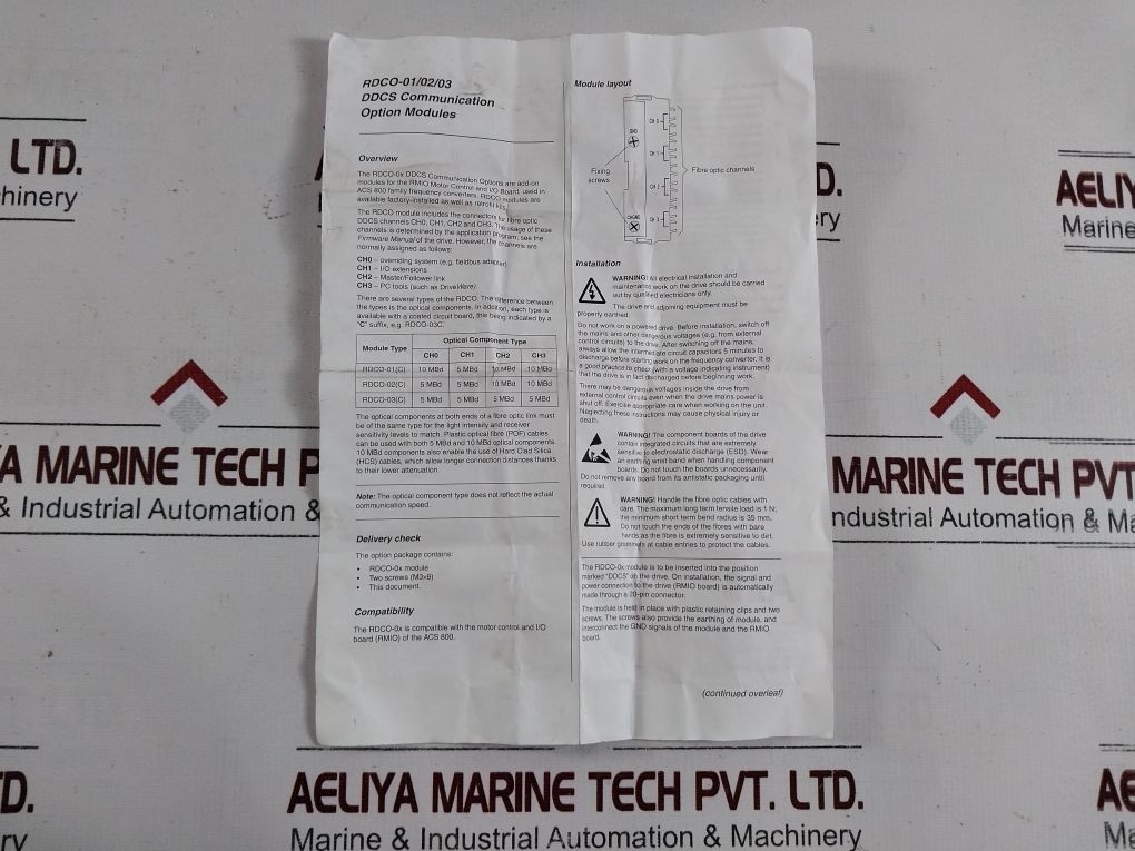 Abb Rdco-02c Communication Option Modules - Image 10