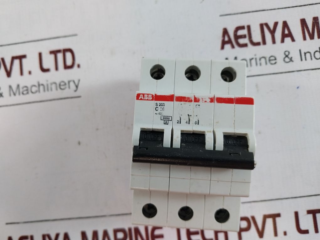 Abb S203-c16 Miniature Circuit Breaker - Aeliya Marine