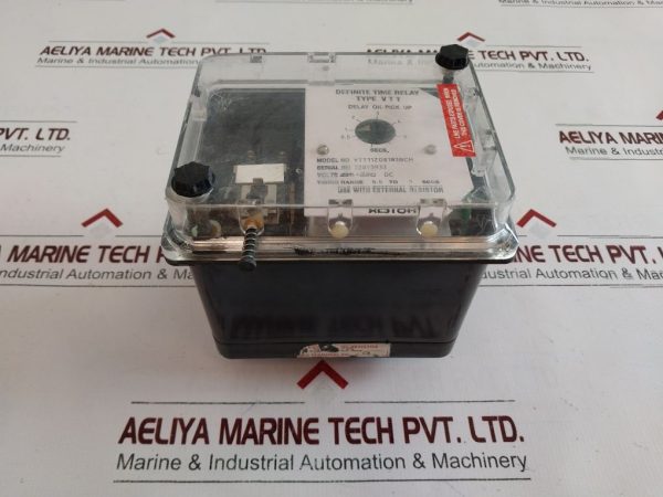 ALSTOM VTT11ZG8153BCH DEFINITE TIME RELAY