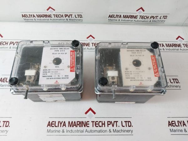 Areva Vtt11zg8153bch Definite Time Relay