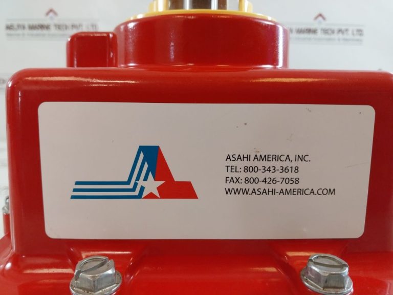 Asahi S92w Electric Actuator Aeliya Marine