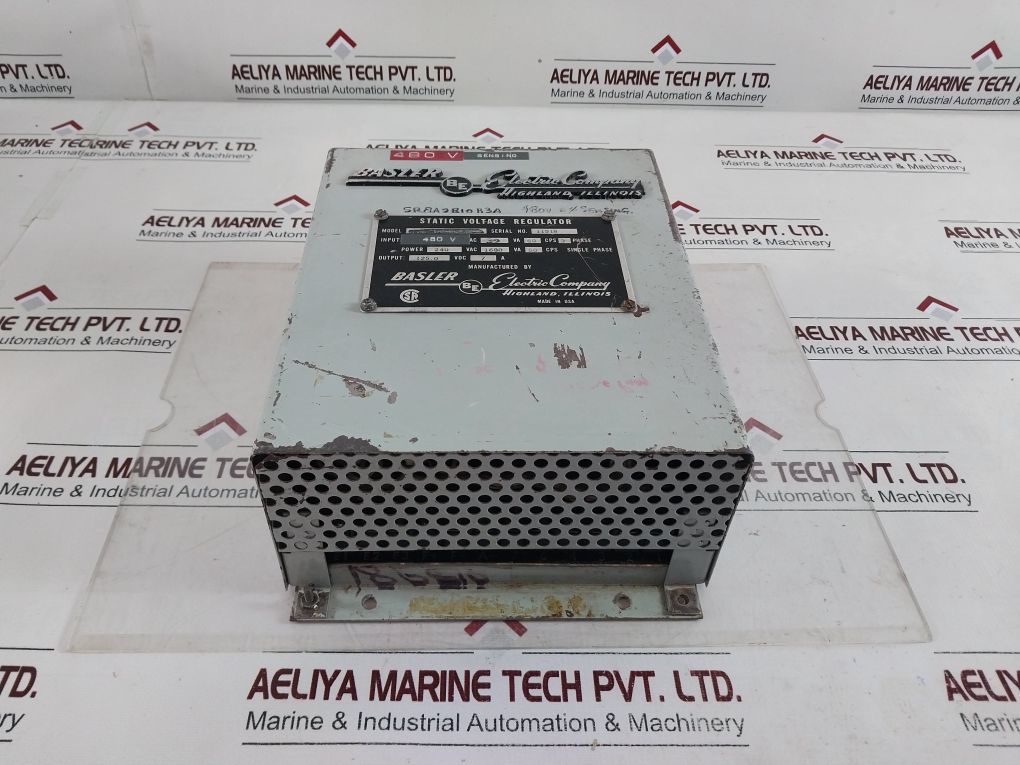 Basler Electric Sr8a2b10b3a Static Voltage Regulator Aeliya Marine