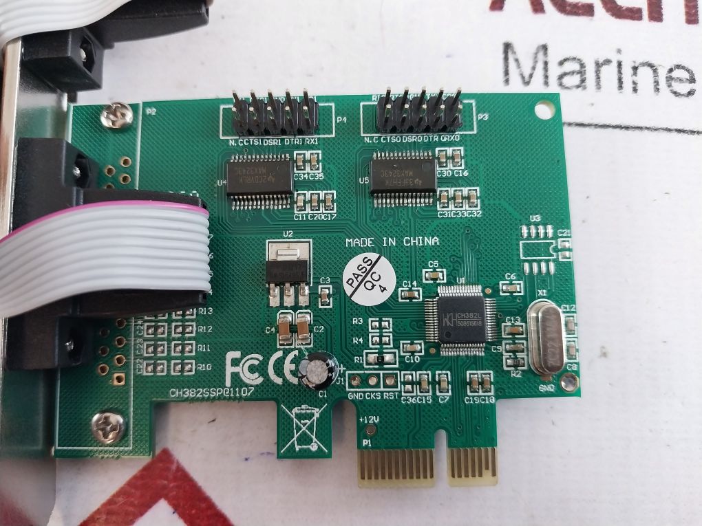 Manhattan Ch382ssp 1107 Pci Express Card Aeliya Marine