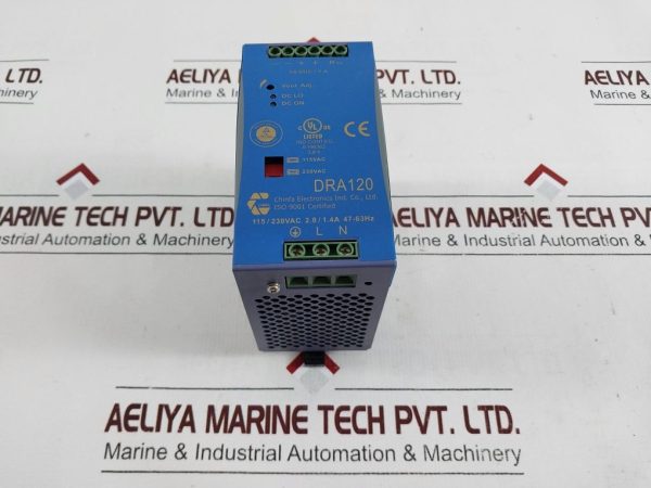 CHINFA ELECTRONICS DRA120-24SPA POWER SUPPLY