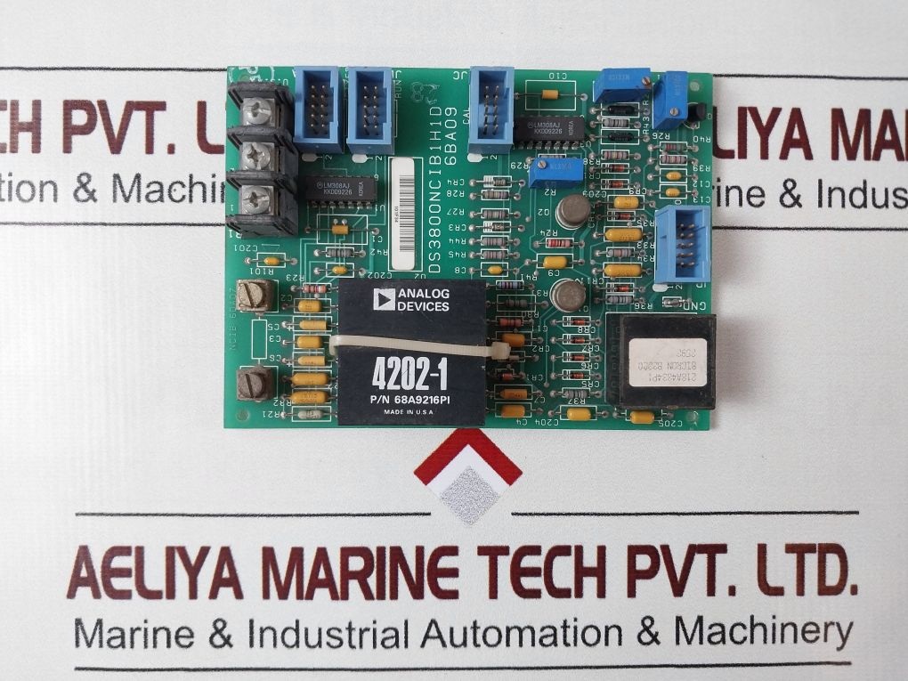 General Electric Ds3800ncib1h1d Current Isolator Circuit Card