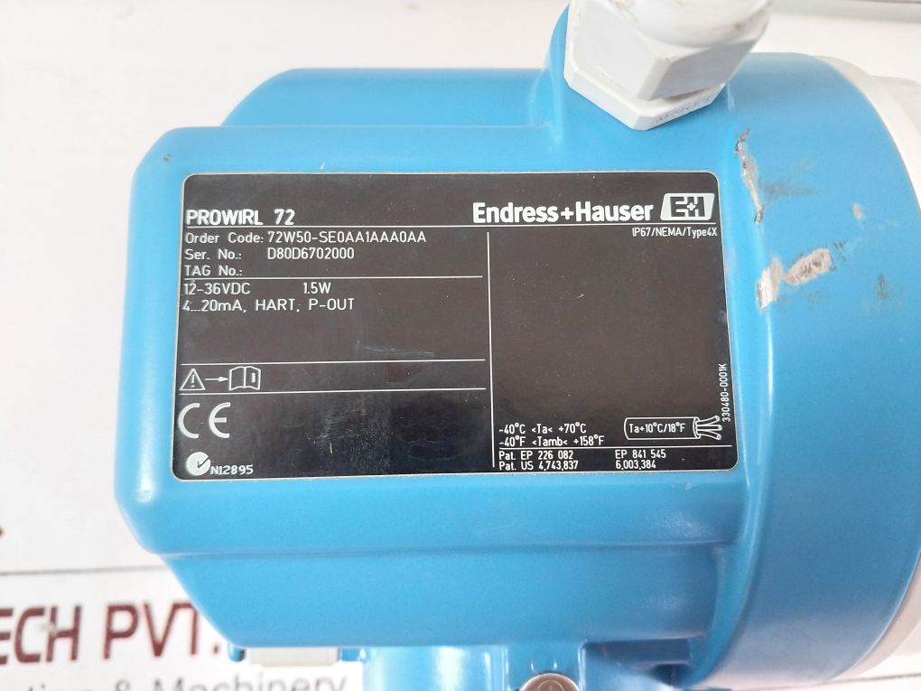 Endress+hauser Prowirl 72 Flowmeter - Image 16