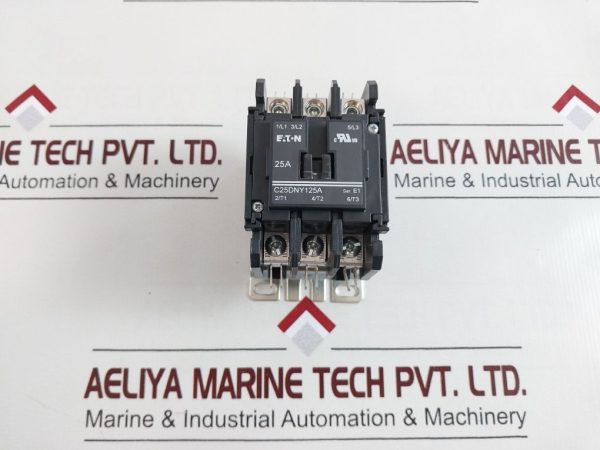 EATON C25DNY125A DEFINITE PURPOSE CONTACTOR SER. E1