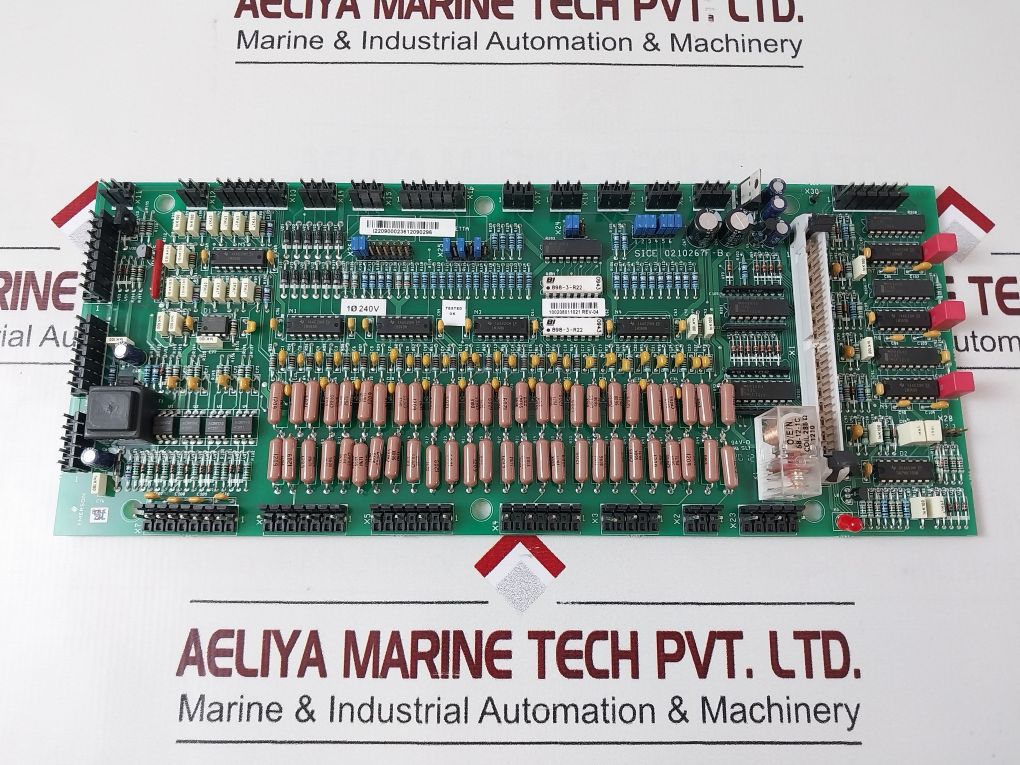 Emerson Sice 0210267f-b Pcb Card 240v - Image 3