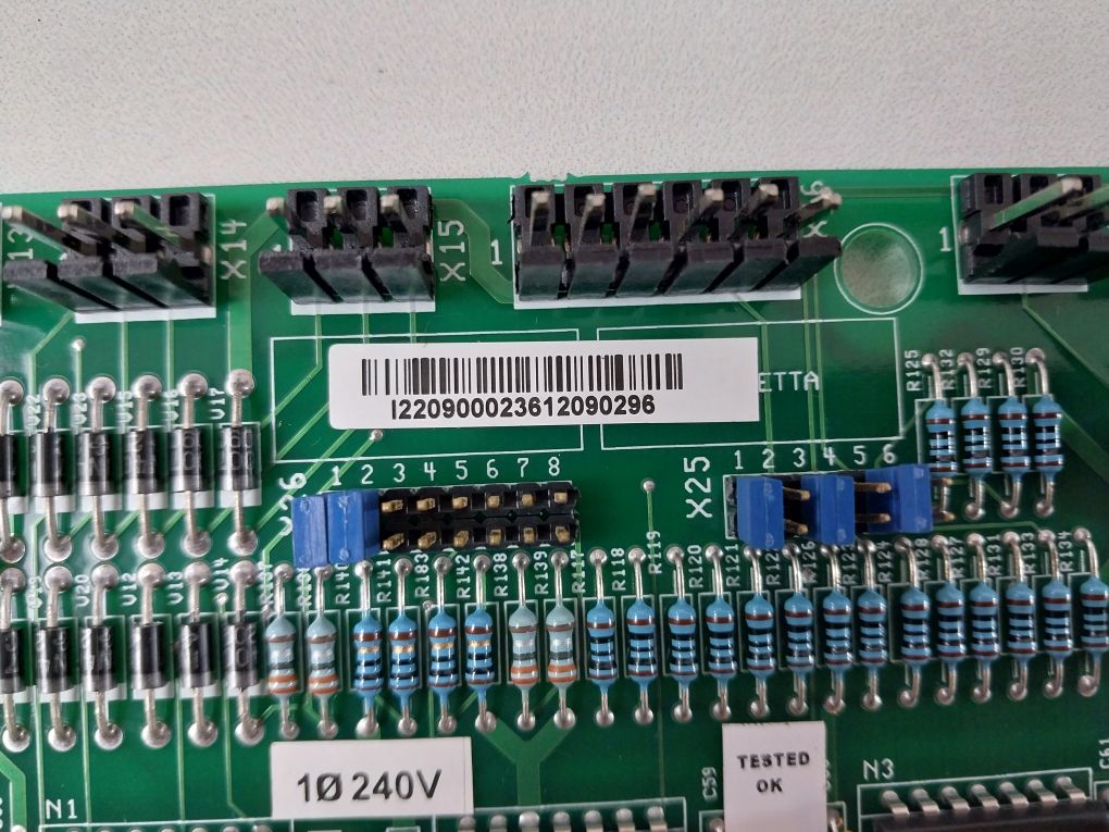 Emerson Sice 0210267f-b Pcb Card 240v - Image 7