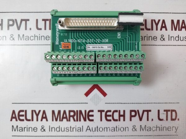 HONEYWELL UL16DO-IOTA-D37-72-XOR DIGITAL INPUT/OUTPUT RELAY