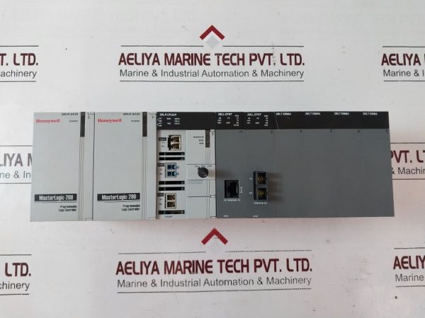 HONEYWELL MASTERLOGIC-200/2MLR-CPUH/F/2MLL-EFMT/2MLL-EFMF/2MLT-DMMA PROGRAMMABLE LOGIC CONTROLLER