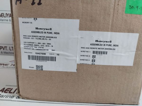 Honeywell Rma300-eu-tg, Mb,um,f3-3c Remote Meter Assembly 42v - Image 14