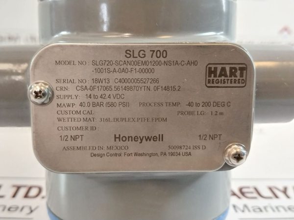 Honeywell Slg 700 Smartline Level Guided Wave Radar Hnw-50096656-001 - Image 30