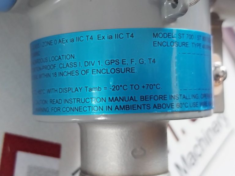 Honeywell St 700 Pressure Transmitter - Aeliya Marine