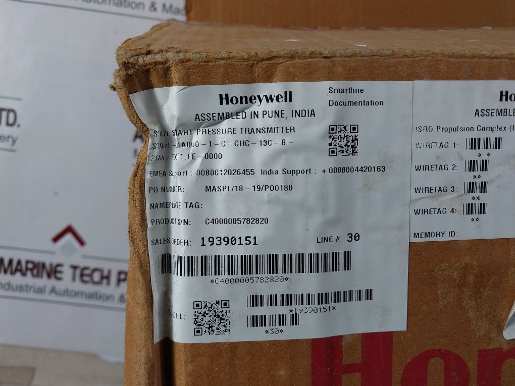 Honeywell Sta87l-e1a000-1-c-chc-13c-b-21a6-fx,f1,fe-0000 Smartline Pressure Transmitter - Image 33