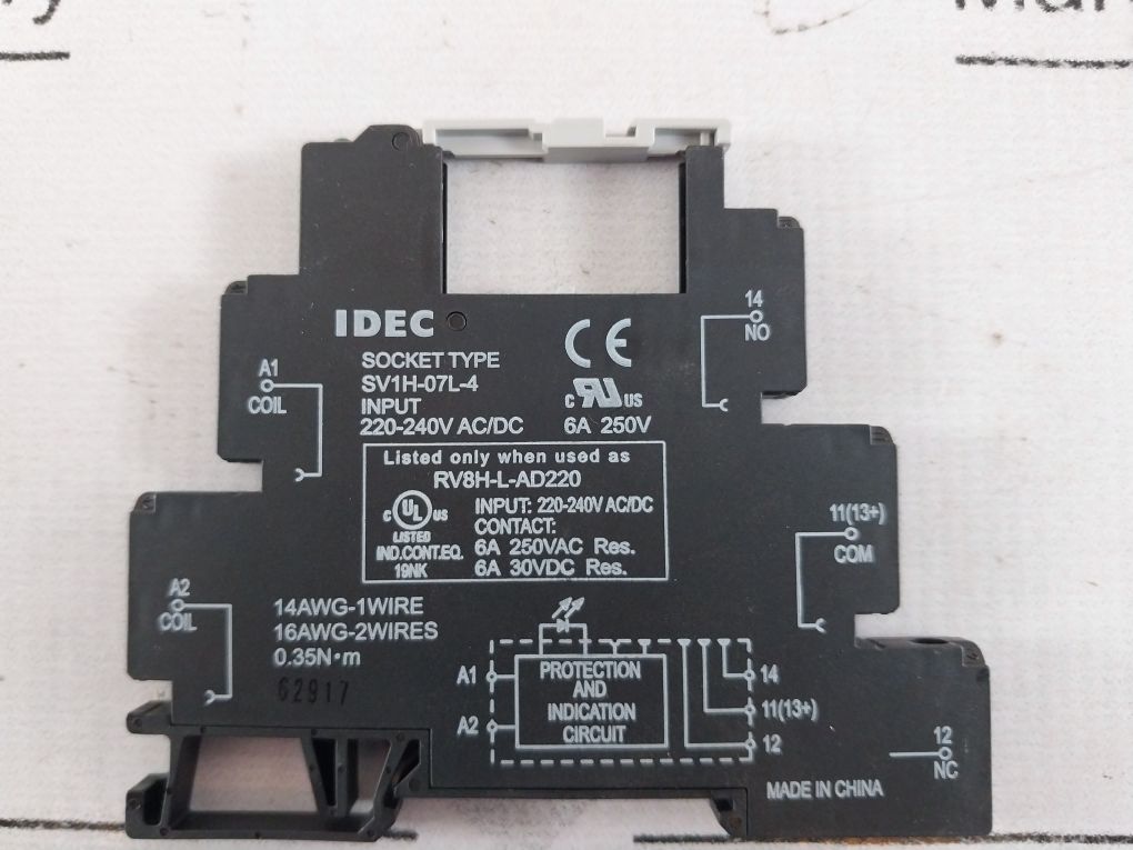 Idec Sv1h-07l-4 Relay Socket - Image 7