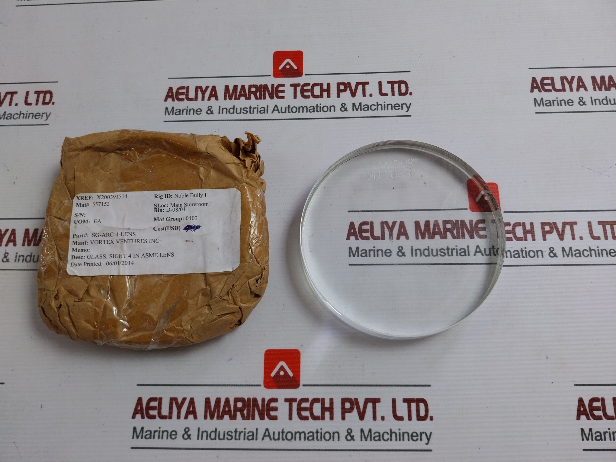 Ilmadur Din 7080-16 Sight Glass