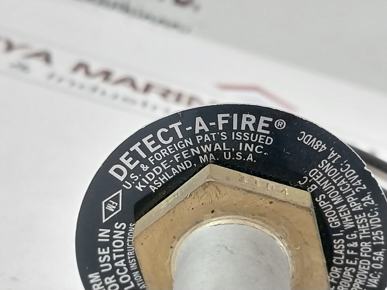 Kidde-fenwal 27121-0 Fire Heat Detector - Aeliya Marine