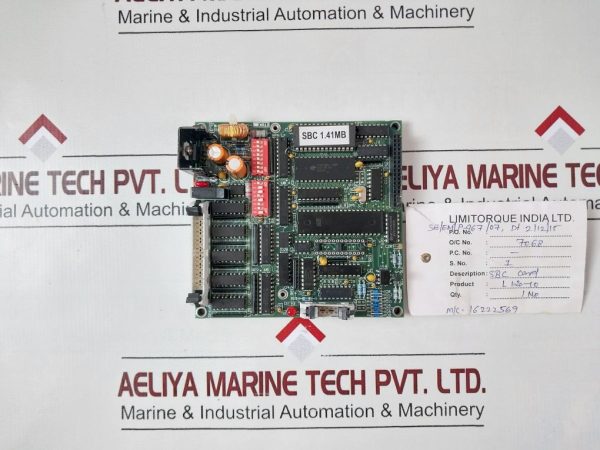 Limitorque 61-825-0756-1 Sbc Card Rev: C-1