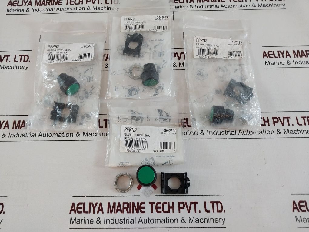 Pprn2 Green Flush Button