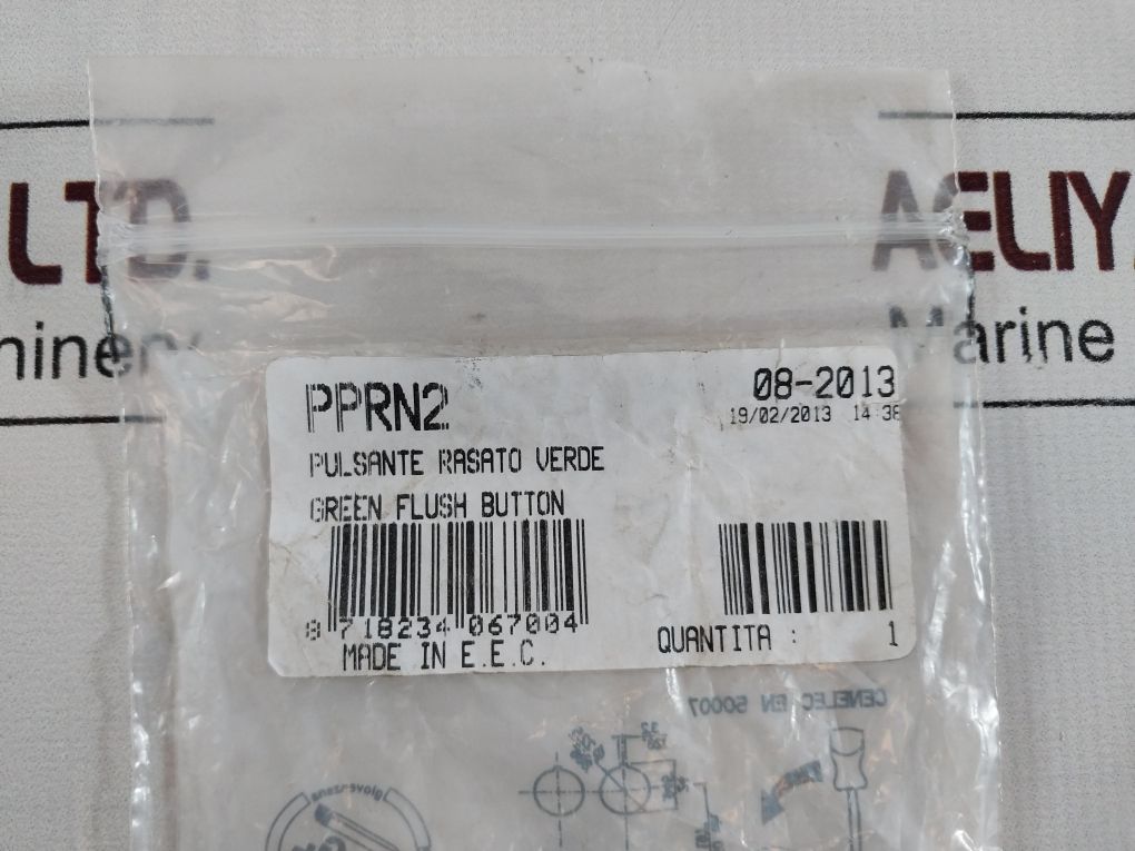 Pprn2 Green Flush Button (1 LOT = 19 PCS) - Image 7