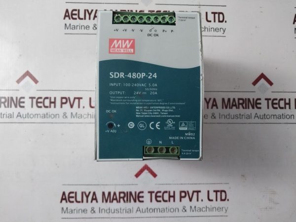 Mean Well Sdr-480p-24 Power Supply