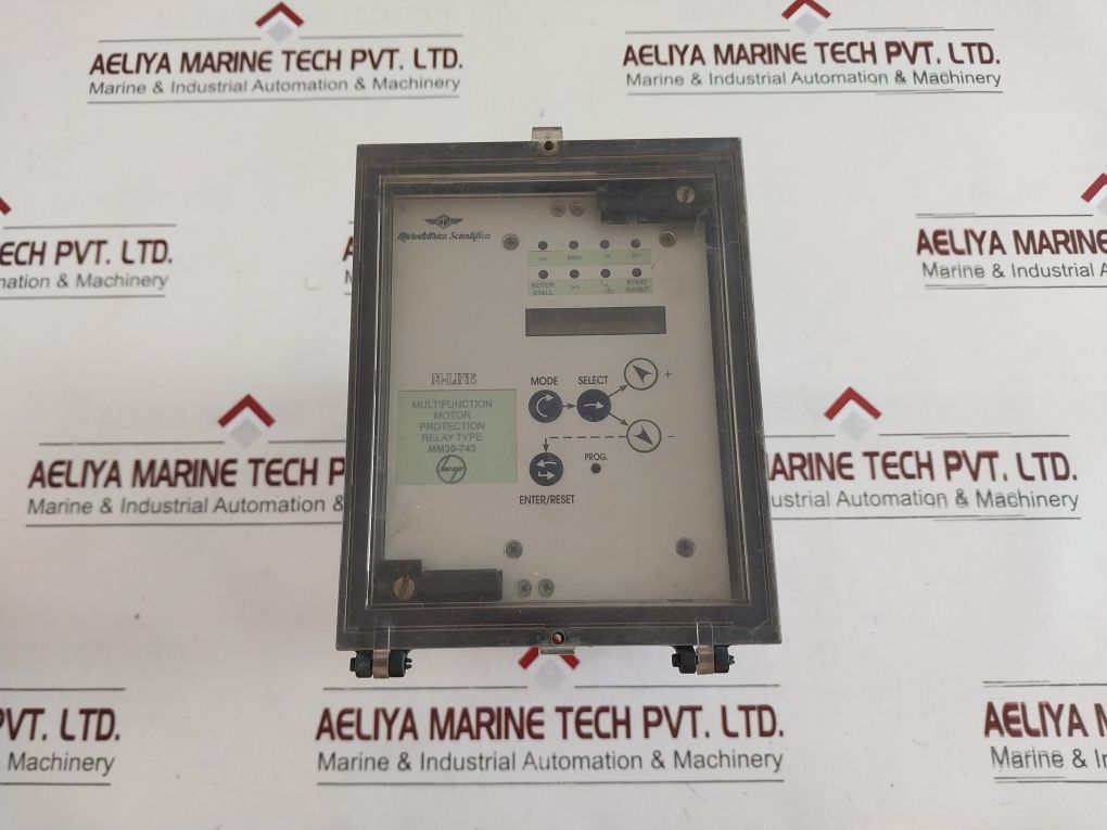 Microelettrica Scientifica L&t Mm30743 Multifunction Motor Protection Relay Aeliya Marine