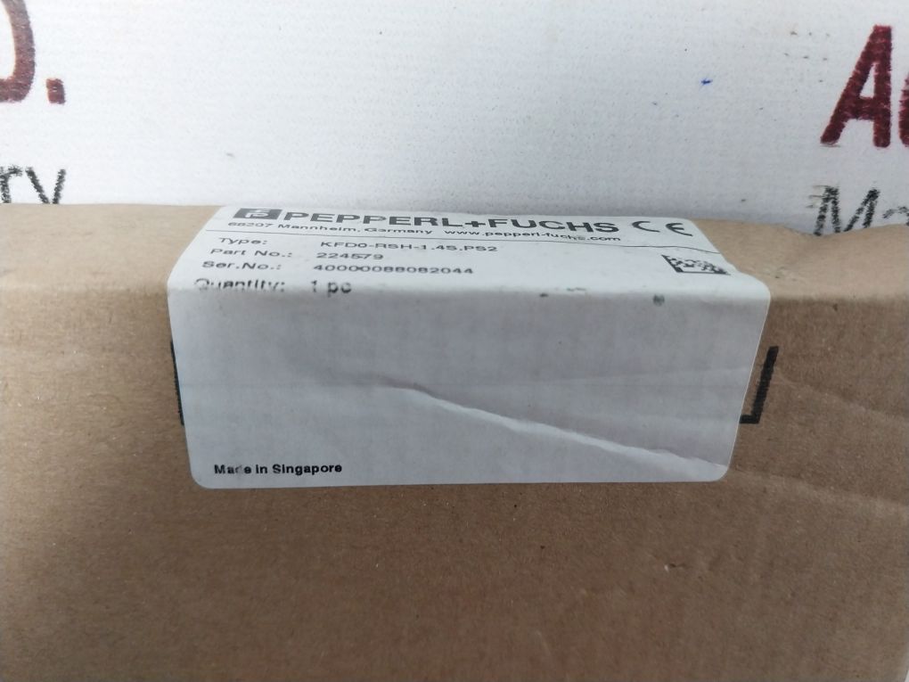 Pepperl+fuchs Kfd0-rsh-1.4s.ps2 Relay Module - Image 13