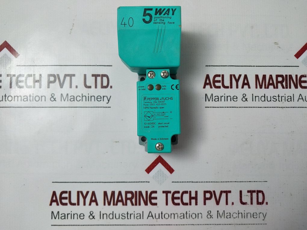 PEPPERL+FUCHS NJ40+ INDUCTIVE SENSOR