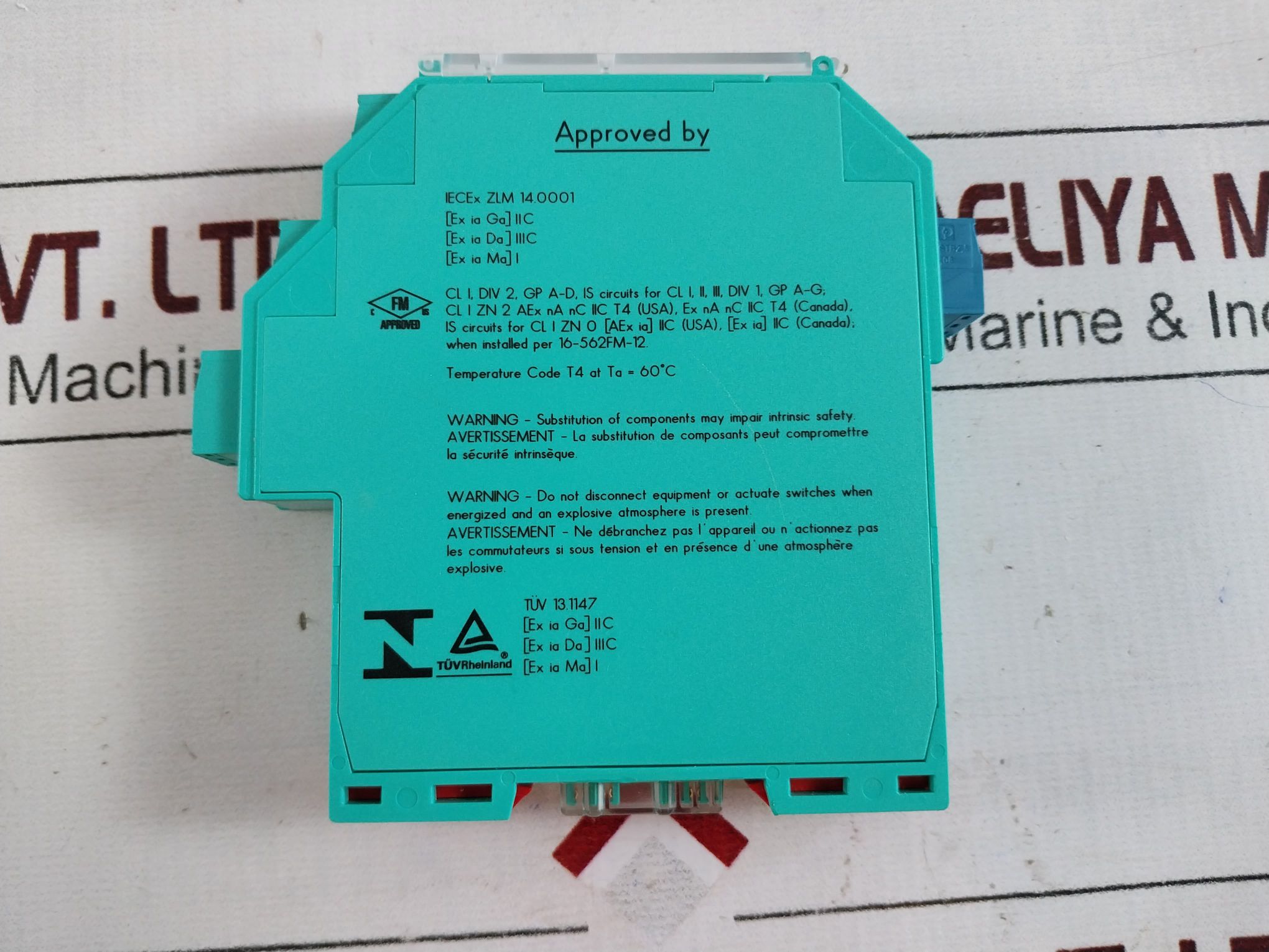 Pepperl+fuchs Kfd2-sl2-ex1.lk Solenoid Driver 200542 - Image 7