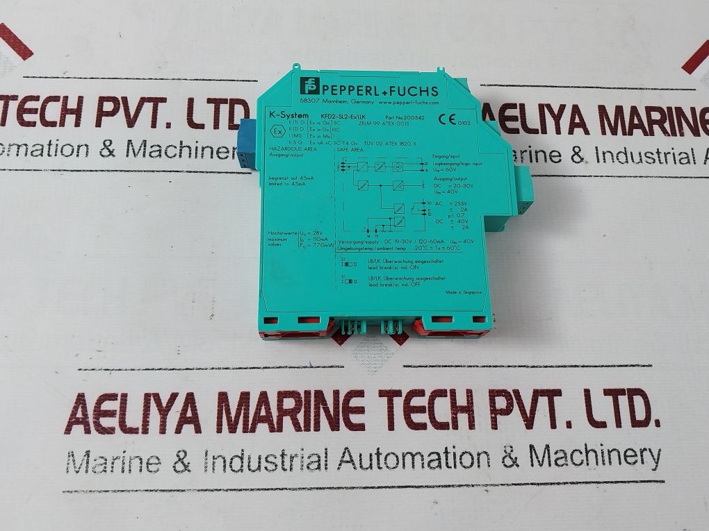 Pepperl+fuchs Kfd2-sl2-ex1.lk Solenoid Driver - Image 4