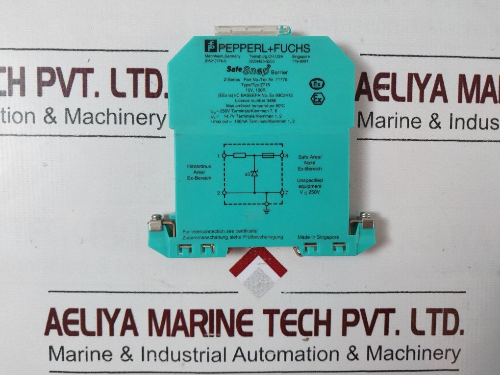 Pepperl+fuchs Z715 Safe Snap Barrier Ip20 - Image 4