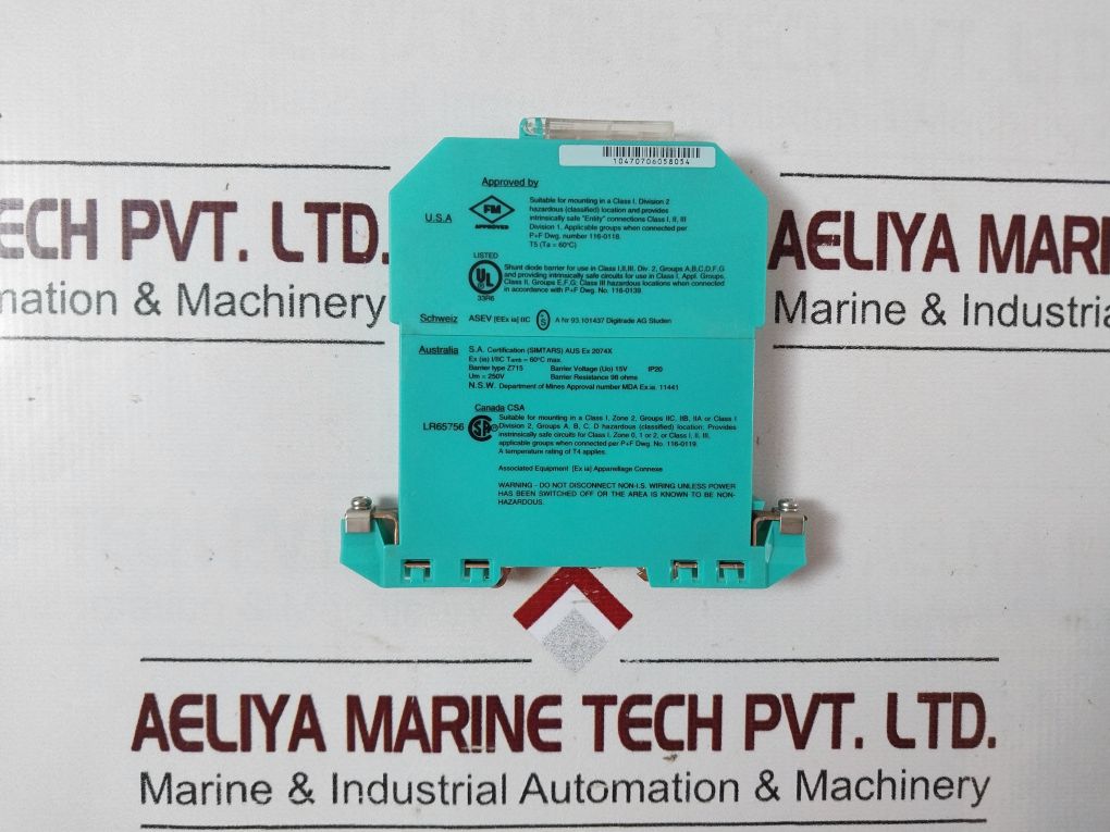 Pepperl+fuchs Z715 Safe Snap Barrier Ip20 - Image 5