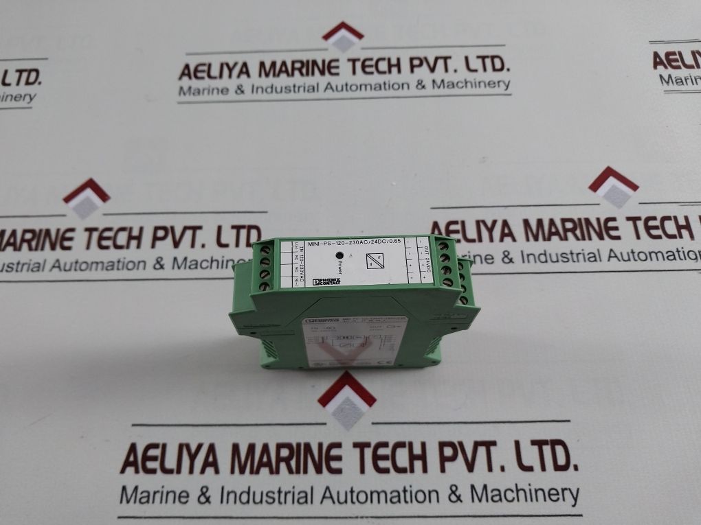 Phoenix Contact Mini-ps-120-230ac/24dc/0.65 Power Supply