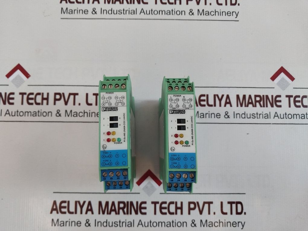 PHOENIX CONTACT PI-EX-ME-2NAM-COC-24VDC SWITCH AMPLIFIER-RELAY